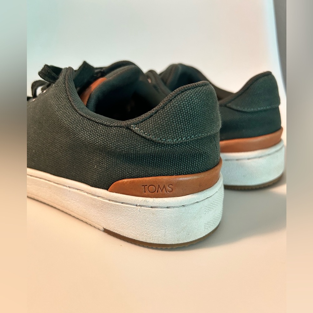 Toms Forest Green TRVL Lite 2.0 Men's Sneakers sz 9 - Picture 4 of 9